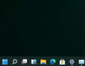 Win11怎么设置任务栏小图标？